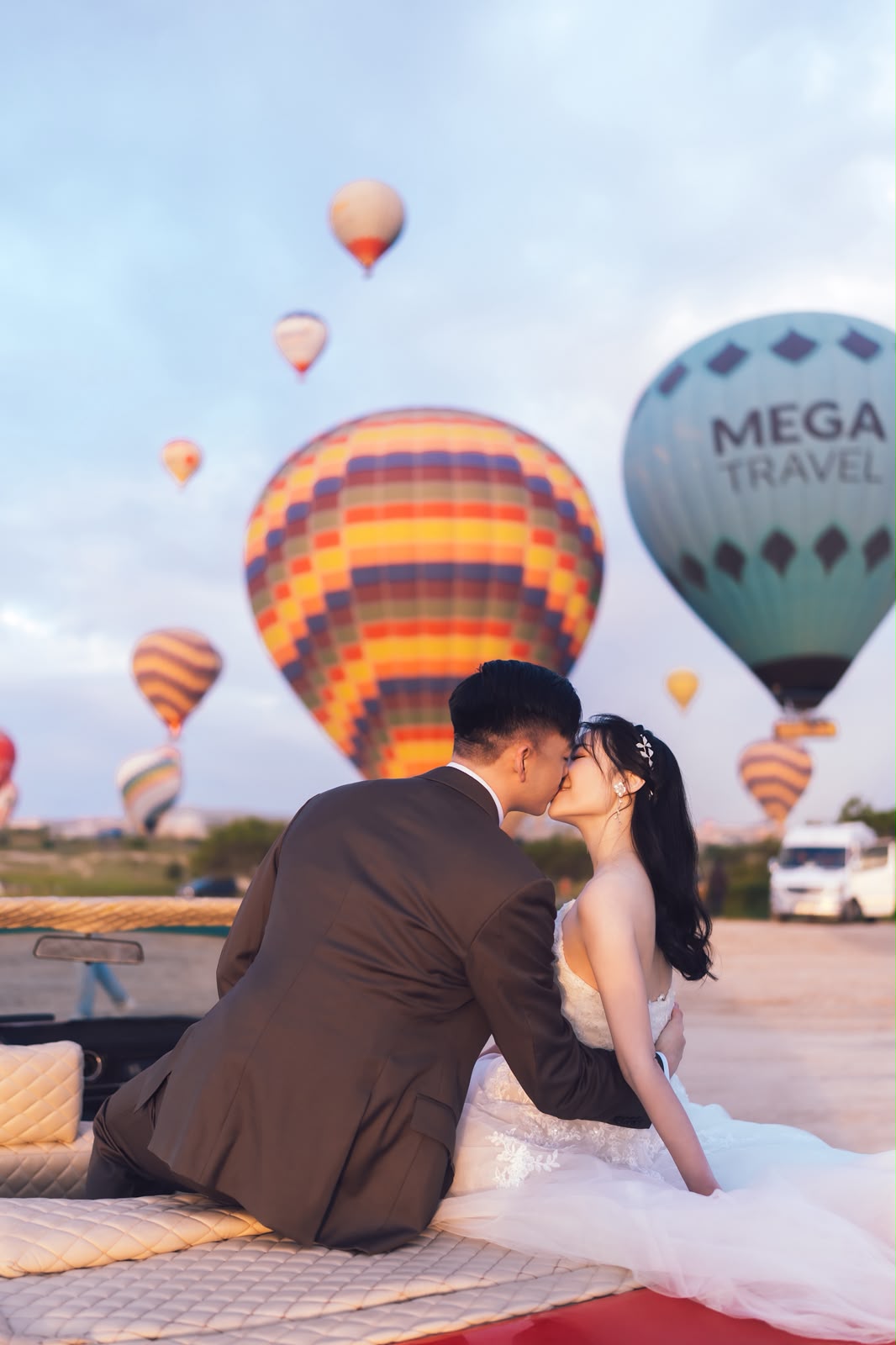 Krystal 與 Tim 婚照