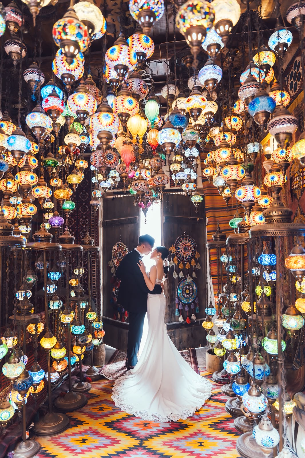 Krystal 與 Tim 婚照
