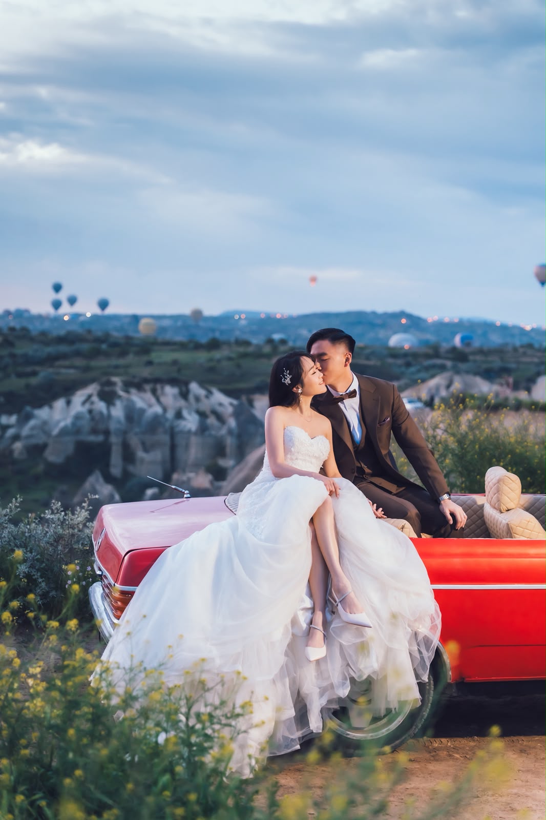 Krystal 與 Tim 婚照